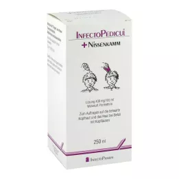 INFECTOPEDICUL Roztok + hřeben na nit, 250 ml
