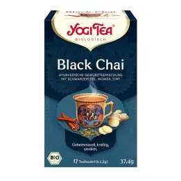 YOGI TEA Černý filtrační sáček Chai Organic, 17X2,2 g