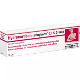 HYDROCORTISON-ratiopharm 0,5% krém, 30 g