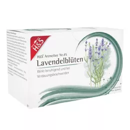 H&amp;S Filtrační sáček s květy levandule, 20X1,0 g