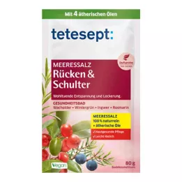 TETESEPT Hřbet z mořské soli &amp; Plec, 80 g