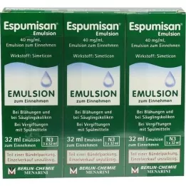 ESPUMISAN Emulze, 3x32 ml