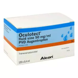 OCULOTECT tekutina sine PVD oční kapky, 120X0,4 ml