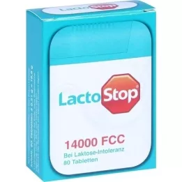 LACTOSTOP 14 000 FCC Dávkovač tablet, 80 ks