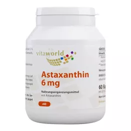 ASTAXANTHIN 6 mg kapsle, 60 ks