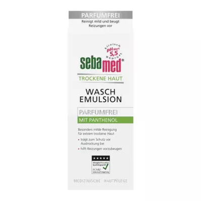 SEBAMED Mycí emulze pro suchou pokožku bez vůně, 200 ml