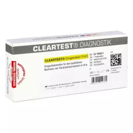 CLEARTEST Drogový test THC Testovací proužek, 1 ks