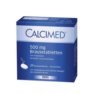 Vápněné 500 mg šumivé tablety, 20 ks