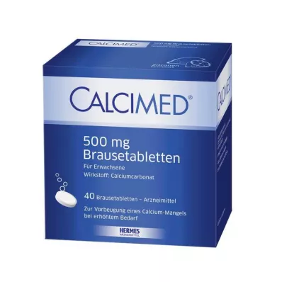 Vápněné 500 mg šumivé tablety, 40 ks