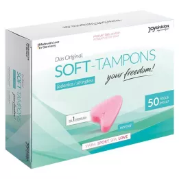 SOFT TAMPONS normální, 50 ks