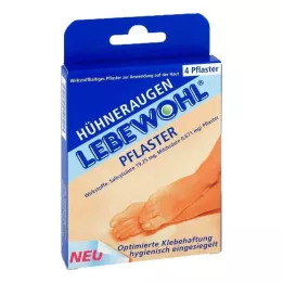LEBEWOHL Kukuřičná omítka normální, 4 ks