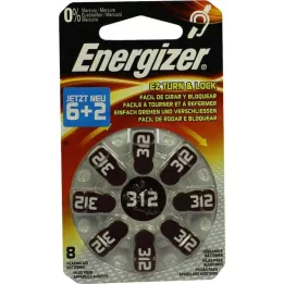 ENERGIZER Baterie do sluchadel 312, 8 ks