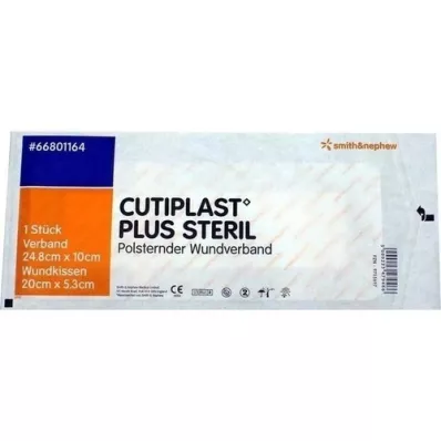 CUTIPLAST Plus sterilní obvaz 10x24,8 cm, 1 ks