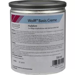 WOLFF Základní smetana polotučná, 700 ml