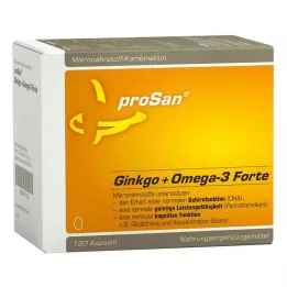 PROSAN Ginkgo+Omega-3 Forte kapsle, 120 kapslí
