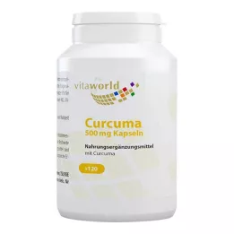 CURCUMA 500 mg kapsle, 120 ks