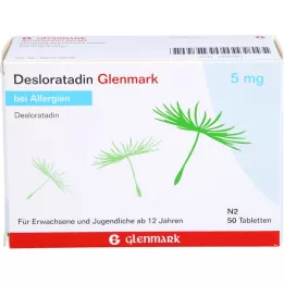 DESLORATADIN Glenmark 5 mg tablety, 50 ks
