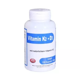 VITAMIN K2+D3 Berco Capsules, 120 kapslí