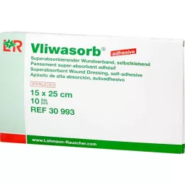 VLIWASORB lepidlo superabso.comp.sk.st.15x25 cm, 10 ks