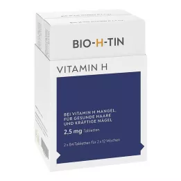 BIO-H-TIN Vitamin H 2,5 mg na 2x12 týdnů tbl, 2x84 ks