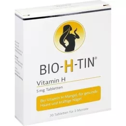 BIO-H-TIN Vitamin H 5 mg na 2 měsíce tablety, 30 ks