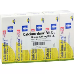 CALCIUM DURA Vit D3 Effervescent 1200 mg/800 I.U., 50 ks