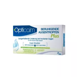 OPTICALM Zklidňující oční kapky Plus v jedné dávce, 10x0,5 ml