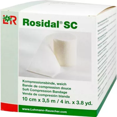 Rosidal SC kompresní obvaz měkký 10cmx3,5m, 1 ks
