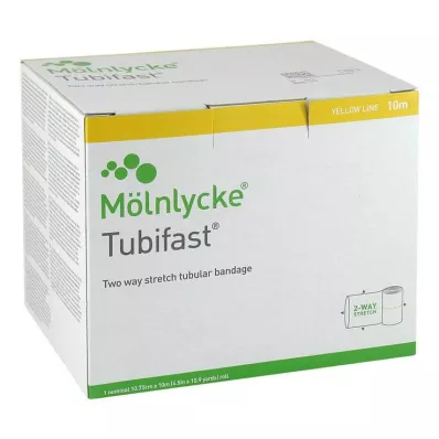 TUBIFAST Dvoucestný protahovací pásek 10,75 cmx10 m žlutý, 1 ks