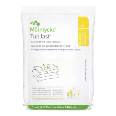 Tubifast 2-Way-Stretch 10,75cmx1m žlutá hadicová spojka, 1 ks