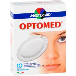 OPTOMED Sterilní samolepicí obklady na oči, 10 ks