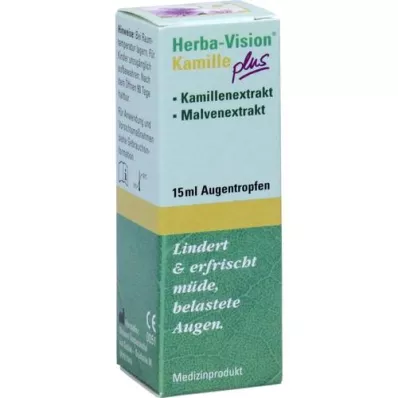 HERBA-VISION Heřmánek plus oční kapky, 15 ml