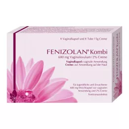 FENIZOLAN Combi 600 mg vaginální ovulum+2% krém, 1 p