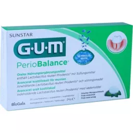 GUM Pastilky Periobalance, 30 ks