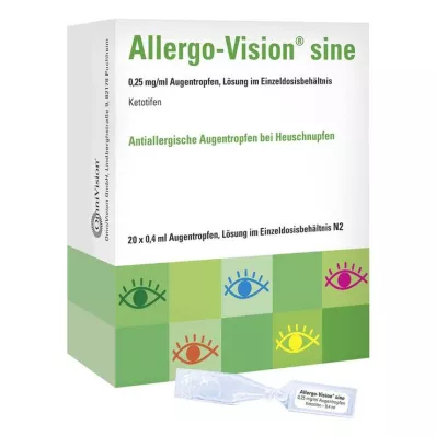 ALLERGO-VISION sine 0,25 mg/ml AT v jedné dávce, 20X0,4 ml