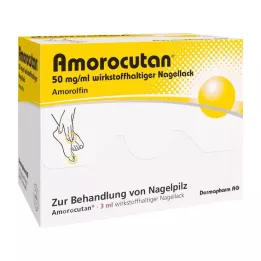 AMOROCUTAN 50 mg/ml lak na nehty obsahující účinnou látku, 3 ml