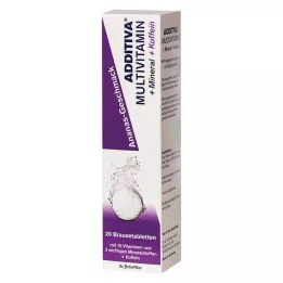 ADDITIVA Multivit.+Mineral+Coff.Ananas R Br.-Tabl., 20 ks