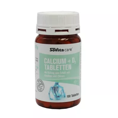 Sovita care Calcium + D3 tablety, 100 ks
