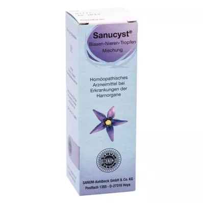 SANUCYST Ledvinové kapky do močového měchýře, 30 ml SANUCYST Ledvinové kapky do močového měchýře, 30 ml