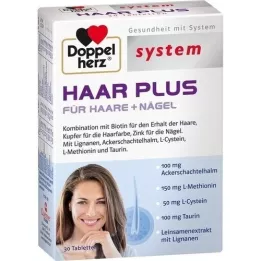 DOPPELHERZ Tablety systému Hair Plus, 30 ks