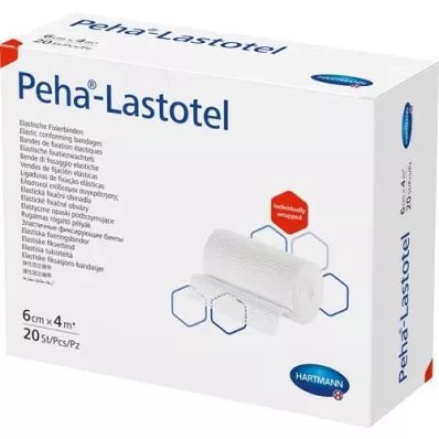 PEHA-LASTOTEL Fixační obvaz 6 cmx4 m, 1 ks