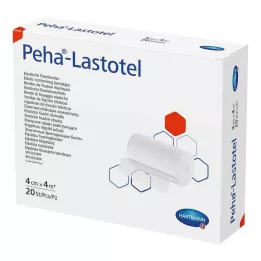 PEHA-LASTOTEL Fixační obvaz 4 cmx4 m, 20 ks
