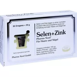 SELEN+ZINK Pharma Nord Potahované tablety, 90 ks