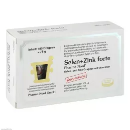 SELEN+ZINK Pharma Nord Potahované tablety, 180 ks