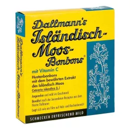 Islandské mechové bonbony Dallmanns (20 kusů)