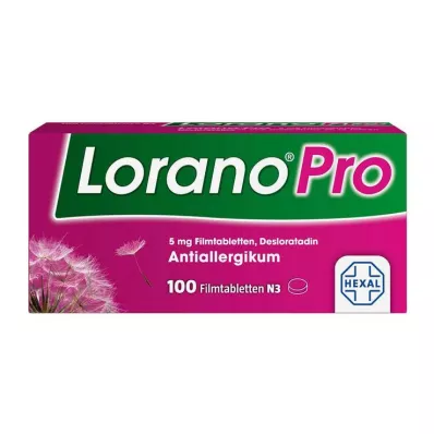 LoranoPro 5 mg potahované tablety, 100 tablet