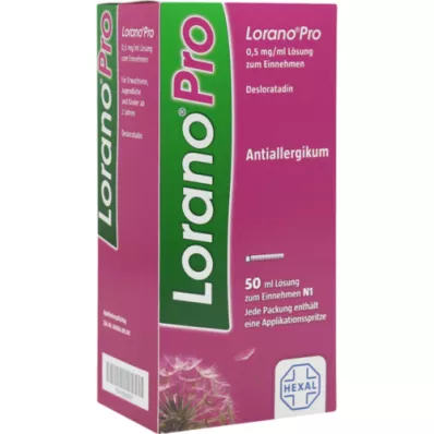LORANOPRO 0,5 mg/ml Perorální roztok, 50 ml