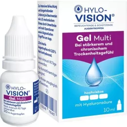 HYLO-VISION Gelové oční kapky multi, 10 ml