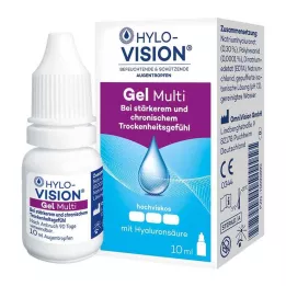 HYLO-VISION Gelové oční kapky multi, 10 ml