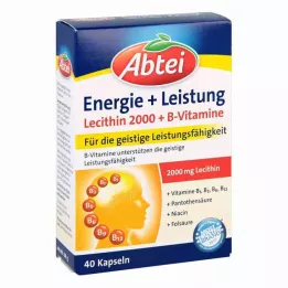 ABTEI Lecitin 2000 Plus B-Vitamíny Kapsle, 40 kapslí